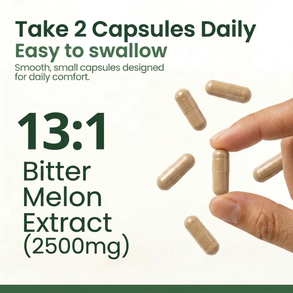 Bitter Melon Extract (2500mg Capsules)
