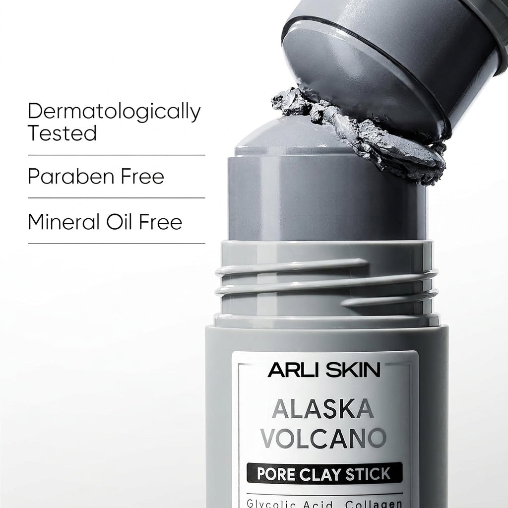 Alaska Volcano Clay Stick Mask