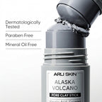 Alaska Volcano Clay Stick Mask